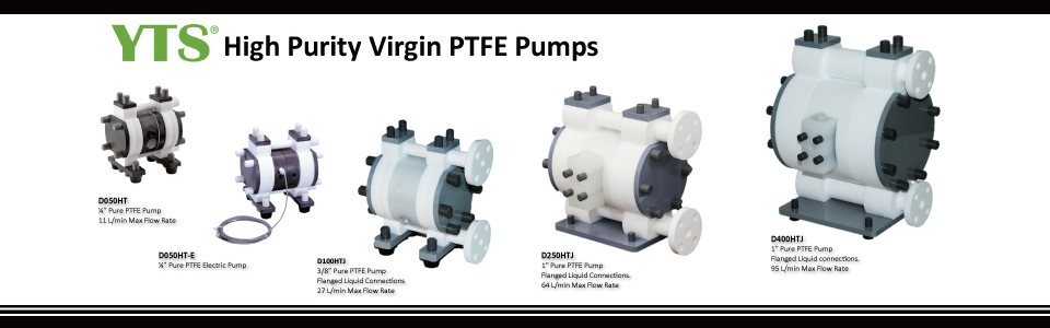 High Purity Virgin PTFE Pumps
